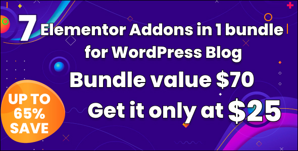 BWD Elementor Addons Bundle For Blogger Preview Wordpress Plugin - Rating, Reviews, Demo & Download