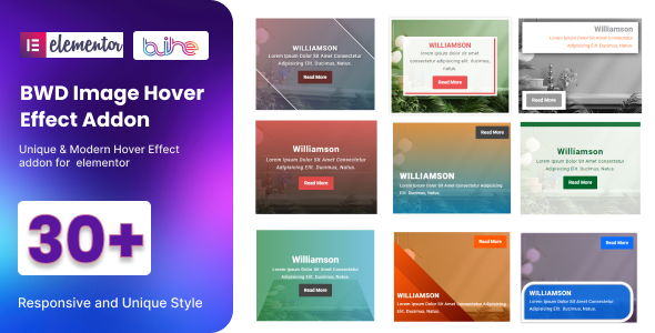 BWD Image Hover Effect Addon For Elementor Preview Wordpress Plugin - Rating, Reviews, Demo & Download