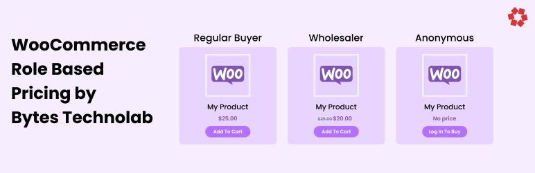 Bytes Role And Customer Based Pricing For WooCommerce Preview Wordpress Plugin - Rating, Reviews, Demo & Download