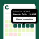 Cabintale Booking Calendar