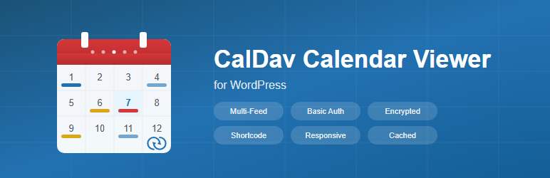 CalDav Calendar Viewer Preview Wordpress Plugin - Rating, Reviews, Demo & Download