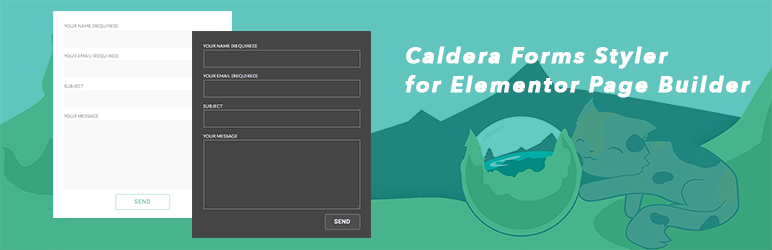 Caldera Forms Styler For Elementor Page Builder Preview Wordpress Plugin - Rating, Reviews, Demo & Download
