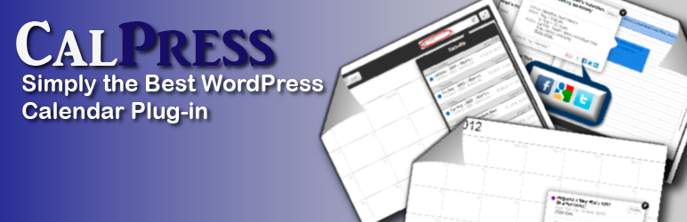 CalPress Calendar Preview Wordpress Plugin - Rating, Reviews, Demo & Download
