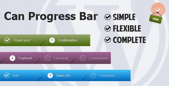 Can Progress Bar Preview Wordpress Plugin - Rating, Reviews, Demo & Download