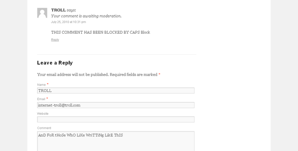 CAPS Block WordPress Plugin Preview - Rating, Reviews, Demo & Download