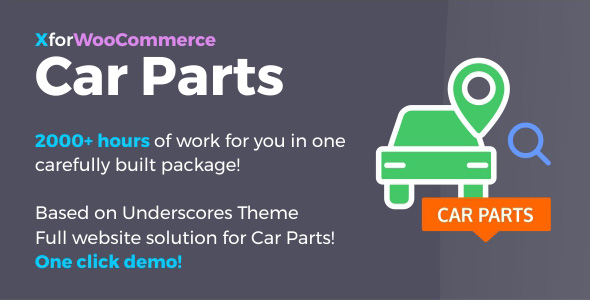Car Parts For WooCommerce And WordPress – Full Website Solution! Preview - Rating, Reviews, Demo & Download