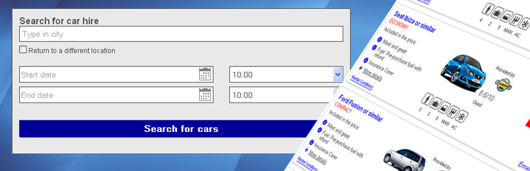 Car Rental Booking Engine By Hispacar Preview Wordpress Plugin - Rating, Reviews, Demo & Download