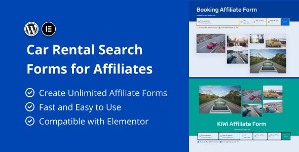 Car Rental Search Forms For Affiliates Preview Wordpress Plugin - Rating, Reviews, Demo & Download