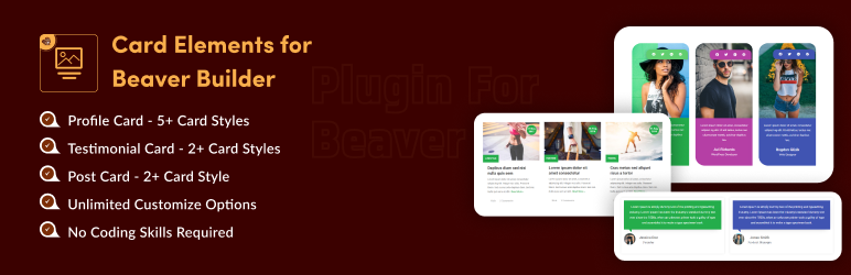 Card Elements For Beaver Builder Preview Wordpress Plugin - Rating, Reviews, Demo & Download