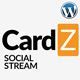 CardZ Social Stream For WordPress