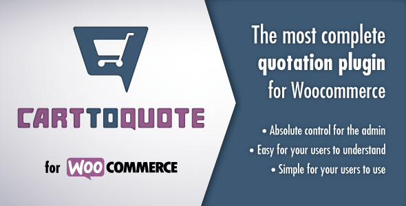 Cart To Quote For Woocommerce Preview Wordpress Plugin - Rating, Reviews, Demo & Download