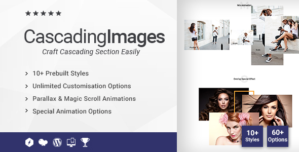 Cascading Images/Slider Addon For WPBakery Page Builder Preview Wordpress Plugin - Rating, Reviews, Demo & Download