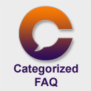 Categorized Simple FAQ Plugin