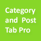 Category And Post Tab Pro