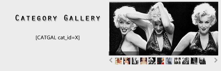 Category Gallery Preview Wordpress Plugin - Rating, Reviews, Demo & Download