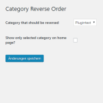 Category Reverse Order
