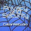 CellarWeb Privacy And Security Options