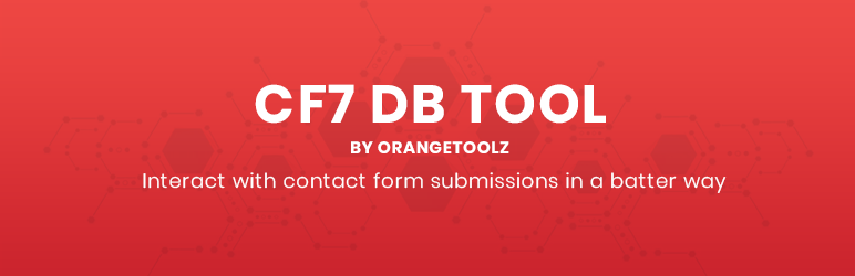 CF7 DB Tool Preview Wordpress Plugin - Rating, Reviews, Demo & Download