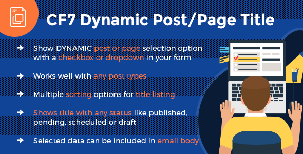 CF7 – Dynamic Post/Page Title Preview Wordpress Plugin - Rating, Reviews, Demo & Download