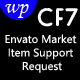 CF7 Envato Market Item Support Request – Contact Form 7 Support Form With Purchase Code Verification