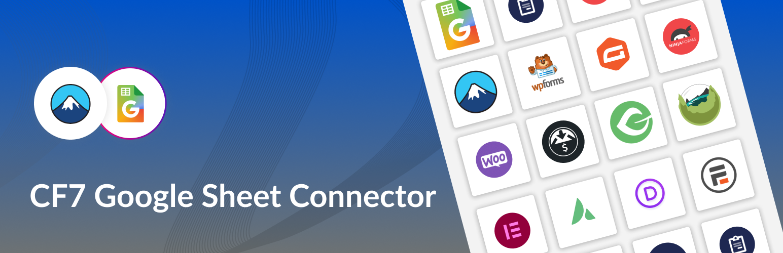 CF7 Google Sheets Connector Preview Wordpress Plugin - Rating, Reviews, Demo & Download