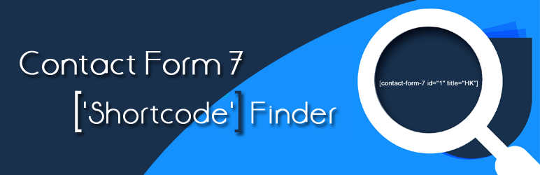 CF7 Shortcode Finder Preview Wordpress Plugin - Rating, Reviews, Demo & Download