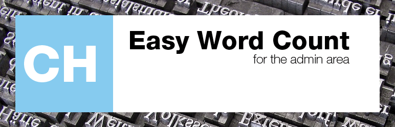 CH Easy Word Count Preview Wordpress Plugin - Rating, Reviews, Demo & Download