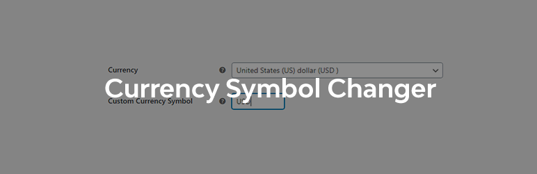 Change Currency Symbol For WooCommerce Preview Wordpress Plugin - Rating, Reviews, Demo & Download