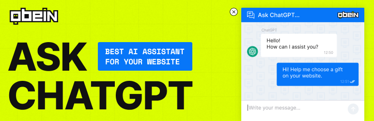 Chat With GPT Preview Wordpress Plugin - Rating, Reviews, Demo & Download
