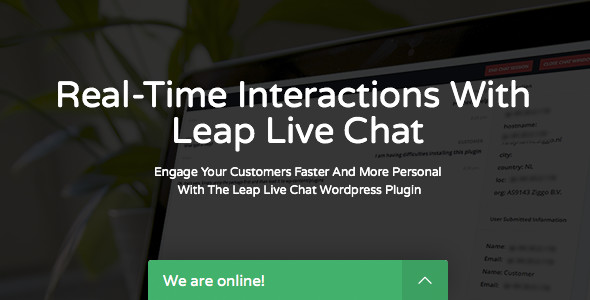 Chat WordPress Plugin – Leap Preview - Rating, Reviews, Demo & Download