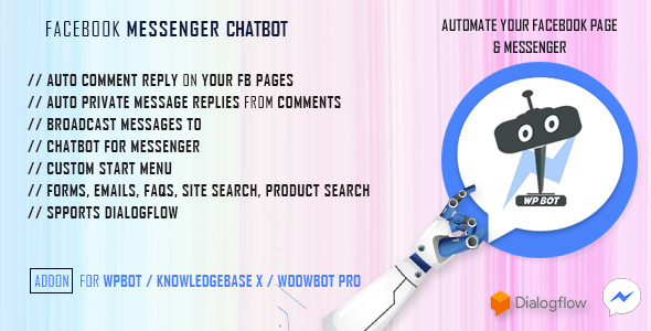 ChatBot For FaceBook Messenger Preview Wordpress Plugin - Rating, Reviews, Demo & Download