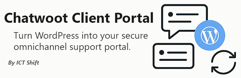 Chatwoot Client Portal By ICT Shift Preview Wordpress Plugin - Rating, Reviews, Demo & Download