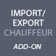 Chauffeur Taxi Booking System Add-on: Import/Export