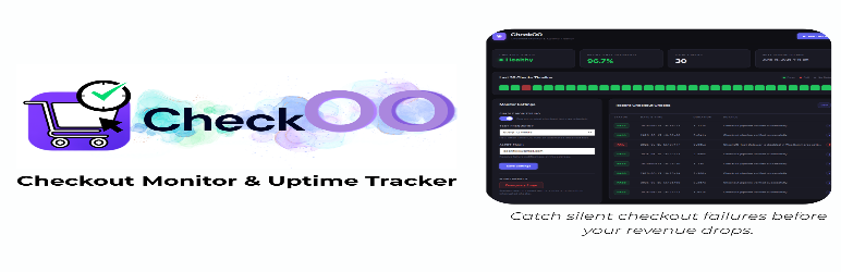 CheckOO – Checkout Monitor & Uptime Tracker For WooCommerce Preview Wordpress Plugin - Rating, Reviews, Demo & Download