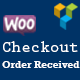 Checkout & Order Received With Woocommerce Page For Visual Composer
