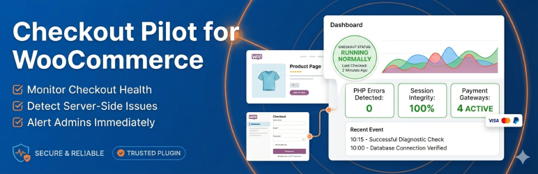 Checkout Pilot For WooCommerce Preview Wordpress Plugin - Rating, Reviews, Demo & Download