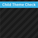 Child Theme Check