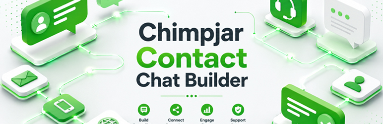 Chimpjar Contact Chat Builder Preview Wordpress Plugin - Rating, Reviews, Demo & Download