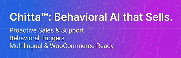 Chitta Behavioral AI Chatbot Preview Wordpress Plugin - Rating, Reviews, Demo & Download