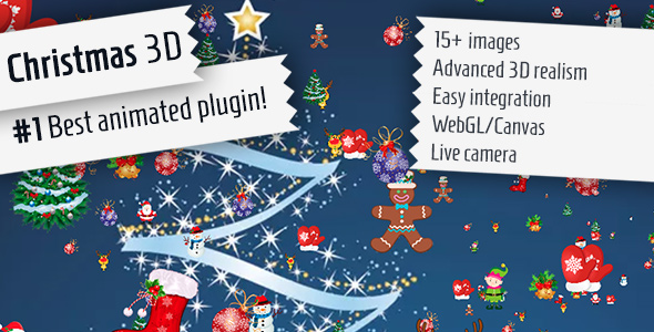 Christmas 3D – Plugin For WordPress Preview - Rating, Reviews, Demo & Download