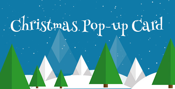 Christmas Pop-Up Card – Wordpress Plugin Preview - Rating, Reviews, Demo & Download