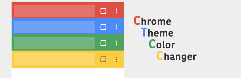 Chrome Theme Color Changer Preview Wordpress Plugin - Rating, Reviews, Demo & Download