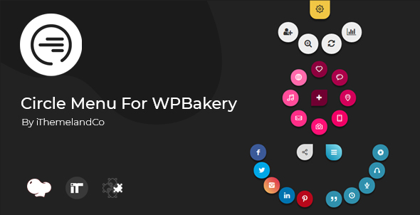 Circle Menu For WPBakery Page Builder Preview Wordpress Plugin - Rating, Reviews, Demo & Download