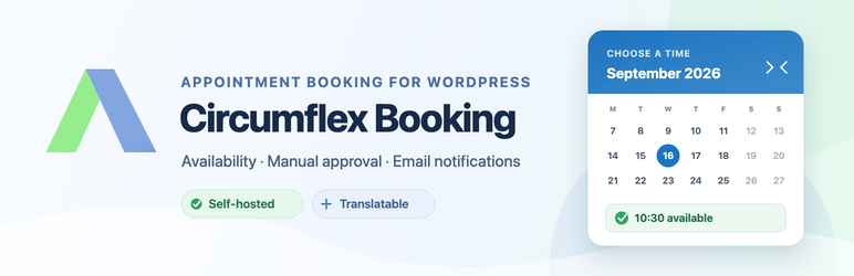 Circumflex Booking Preview Wordpress Plugin - Rating, Reviews, Demo & Download
