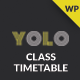 Class Timetable – Responsive Schedule For WordPress