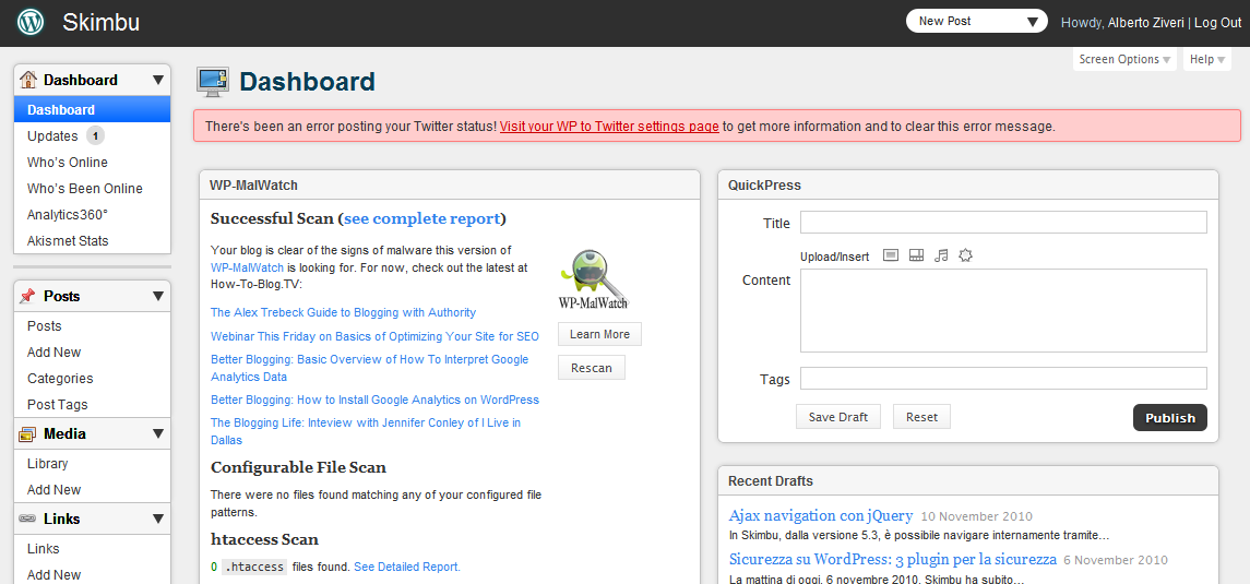 CleanAdmin Preview Wordpress Plugin - Rating, Reviews, Demo & Download