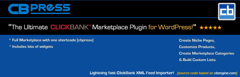 ClickBank Press Preview Wordpress Plugin - Rating, Reviews, Demo & Download