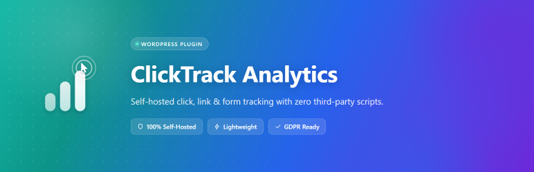 ClickTrack Analytics Preview Wordpress Plugin - Rating, Reviews, Demo & Download