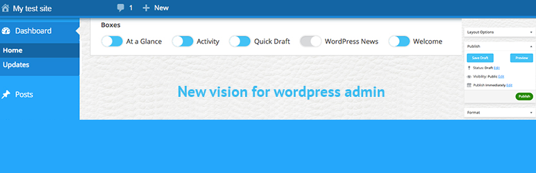 Client UI By Redolance  – New Vision Plugin for Wordpress Admin Preview - Rating, Reviews, Demo & Download