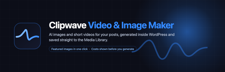Clipwave Video & Image Maker Preview Wordpress Plugin - Rating, Reviews, Demo & Download